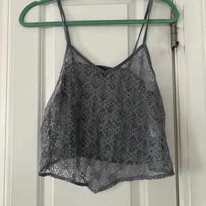 Lace tank top